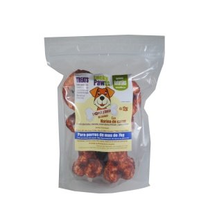 carnaza natural para perro dona y hueso LUCKY PAW premios para perro