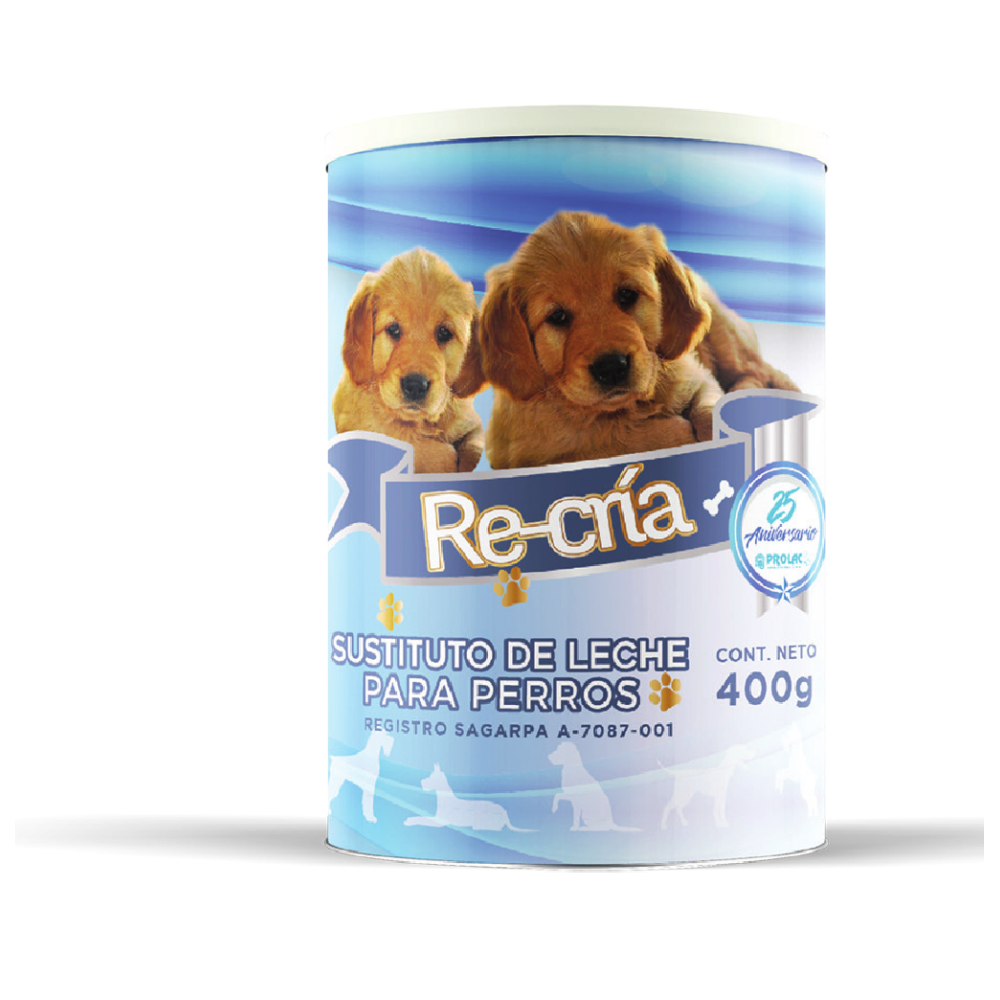 Sustituto de leche para caninos Re-cría 400g